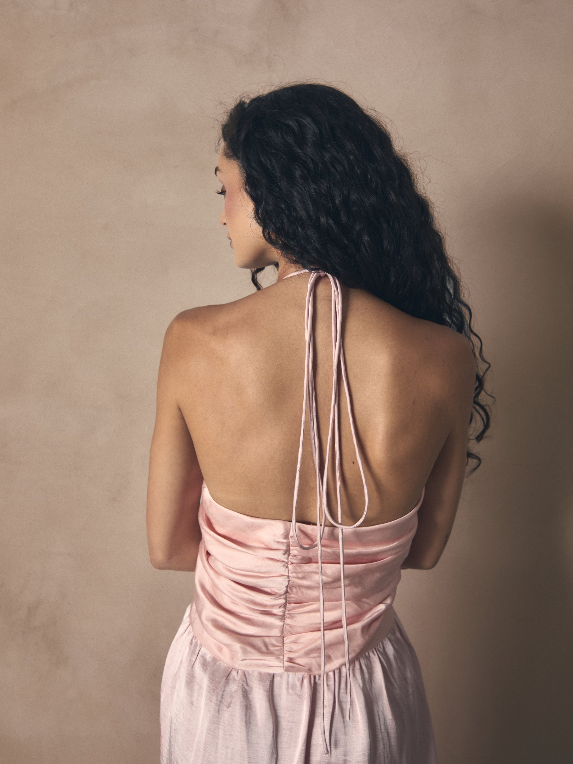 CAMISÓN CORTO DRAPEADO
