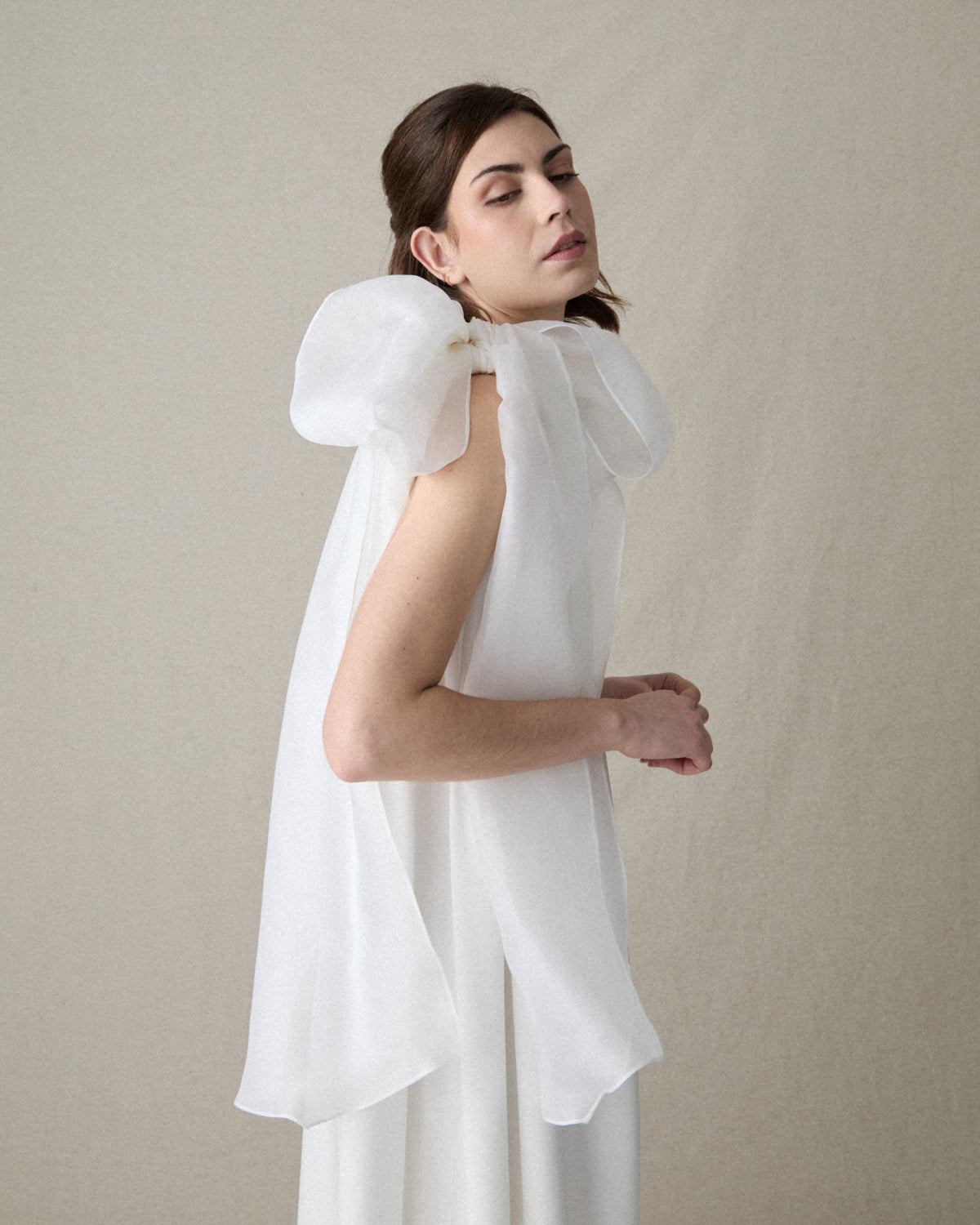 VESTIDO ASIMÉTRICO LAZO