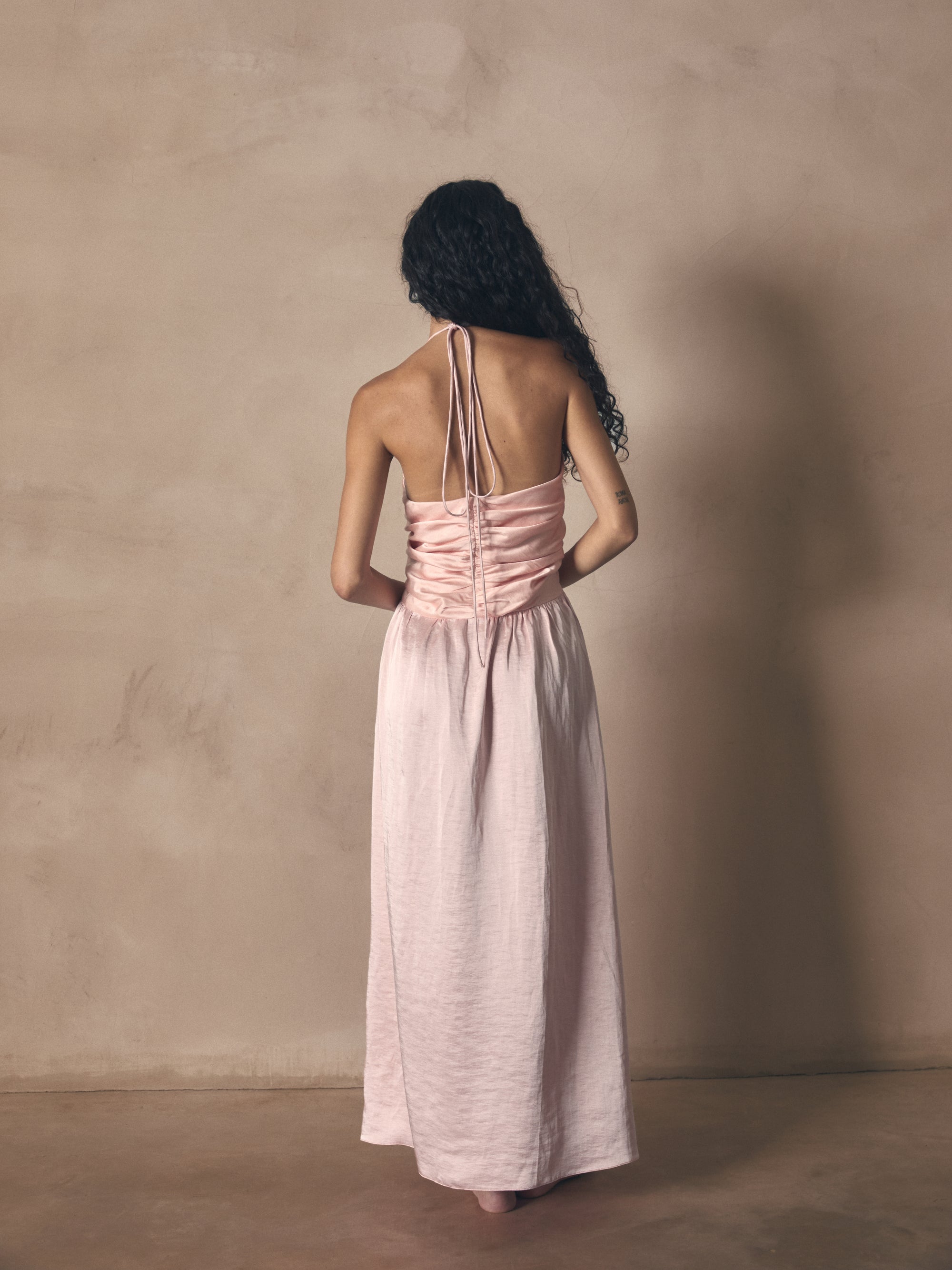 CAMISÓN CORTO DRAPEADO