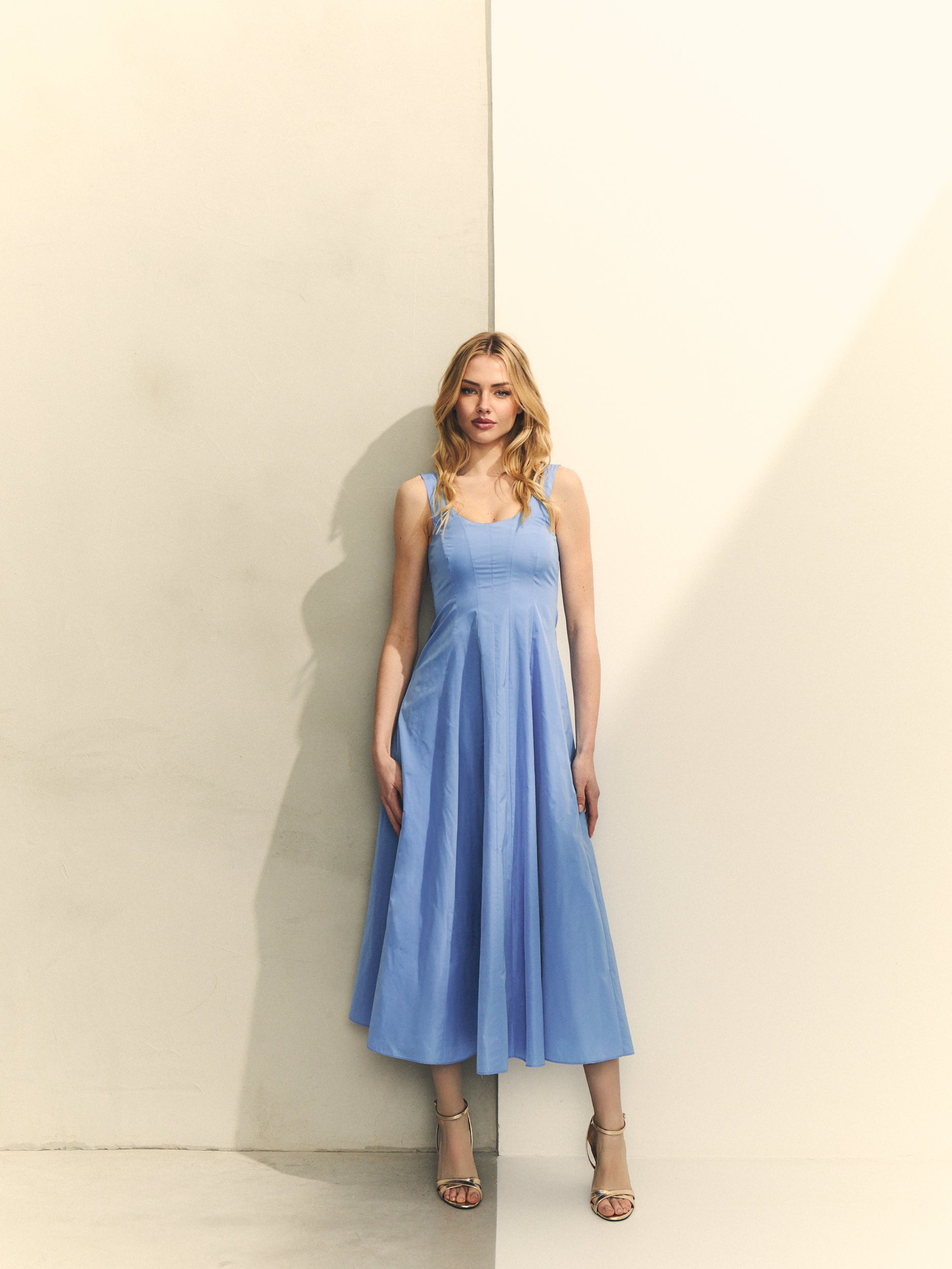VESTIDO BETIN CELESTE
